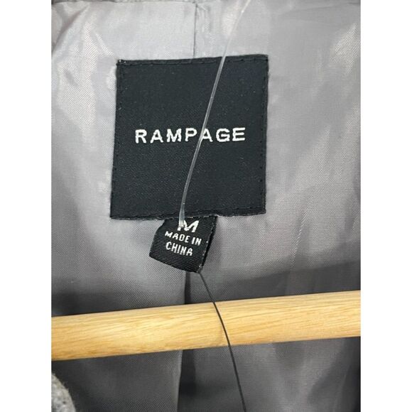 Rampage Women's Classic Pea Coat Gray Size Small-Medium New w/tag k35 - Picture 12 of 15